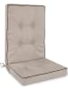 Aspero Hochlehner Stuhlauflage Alicante in Beige