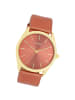 Oozoo Analog-Armbanduhr Oozoo Timepieces rot groß (ca. 40mm)