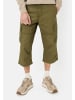 Camel Active Cargo-Shorts aus reiner Baumwolle in Olivgrün