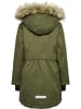 Hummel Reißverschluss Jacke Daumenlöcher Hmlalma Lebensstil Mädchen in OLIVE NIGHT