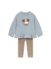 Mayoral Set Pullover & Leggings in maulwurf