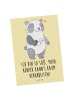 Mr. & Mrs. Panda Wanddeko Panda Insulinpumpe mit Spruch in Gelb Pastell