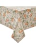 Erwin Müller Baumwollmischung Tischdecke in beige-grün