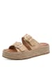 Tamaris Espadrilles Pantoletten in Gold