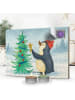 Mr. & Mrs. Panda Duftkerzen Adventskalender Pinguin Weihnachtsba... in Weiß