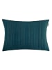 Musterring Zierkissenhülle, Dekokissenhülle CLOU in Petrol