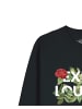 wat? Apparel Sweatshirt Exist Loudly in Schwarz