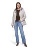 Betty Barclay Outdoorjacke mit abnehmbarer Kapuze in Silver Cloud
