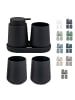 eluno Bad-Accessoires Set TESERO 5tlg. ca. 8,5 x 12 x 9 cm (B/H/T)