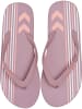 Hummel Hummel Flip-Flop Multi Stripe Unisex Erwachsene Atmungsaktiv Leichte Design in WOODROSE