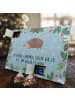 Mr. & Mrs. Panda Tee Adventskalender Igel Herzen mit Spruch in Eisblau