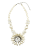 collezione alessandro Kurze Kette " Perla " in creme