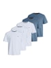 Jack & Jones T-Shirt Essentials in Weiß / hellblau