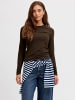 JJXX Langarm-T-Shirt in Demitasse