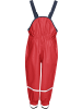 Playshoes Kinder Regenhose "Regenlatzhose Textilfutter" in Rot