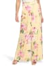 Vera Mont Marlene-Hose mit Blumenprint in Yellow/Rosé