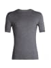 icebreaker T-shirt 200 Oasis SS Crewe in Grau