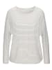 Vivance Langarmshirt in schwarz, creme