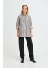ICHI Langarm IHESTRA Loose fit in BIRCH W BLACK STRIPE