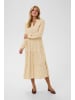 SAINT TROPEZ Kleid EdaSZ Lockere Passform in Creme Black Mini Dots