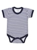 TupTam Jungen Baby Body Kurzarm 5er Pack in grau/weiß