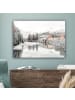 MuchoWow Leinwand bilder Gefrorener Fluss (BxH)