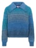 myMo Strickpullover in Blau