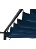 MCW Pergola C42 mit Schiebedach, 3x3m blau