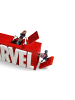 LEGO MARVEL Logo & Minifiguren in Mehrfarbig ab 12 Jahre