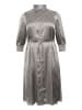 KAFFE curve Kleid KCemine Regular fit in Steeple Gray/Black Dot