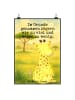 Mr. & Mrs. Panda Poster Giraffe Zufrieden Design mit Spruch in Weiß