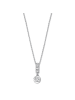 LOTUS silver Anhänger Silber 925 Sterling Silber Zirkoniastein Halsketten