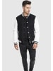 Urban Classics College Jackets in blk/wht