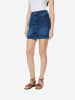 KOROSHI Damenrock mit Jeansrock in blau