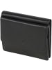 Esquire Logo Geldbörse III Leder 10 cm schwarz