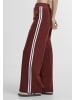 Urban Classics Urban Classics Damen Ladies Pin Tuck Track Pants in darkrust