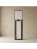 SCENA LIVING Stehspiegel HAVLYS in Braun, (B) 37 x (H) 127 x (L) 2 cm