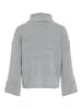 Vila Strickpullover in Light Grey Melange
