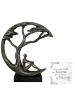 GILDE Skulptur Daydreamer bronzefarben - (H) 32 cm