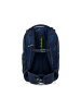 Satch Schulrucksack-Set MATCH "Blue Tech" 4-teilig in Blau