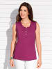 Sieh an! Tanktop in fuchsia