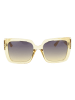 Guess Frauen Sonnenbrille Quadratisch Gelb