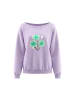 IZIA Women Sweatshirt in Lavender