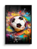 OnlyWow Poster mit Leiste Fußball