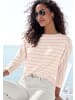 Vivance 3/4-Arm-Shirt in weiß, apricot