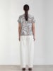 Levete Room T-Shirt LR-RYA in 6050C - ICE WATER COMBI