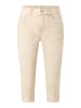 ANGELS  Slim Fit Jeans Jeans Anacapri mit Streifen in beige