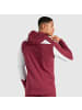 SMILODOX Hoodie Maison in Bordeaux