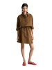 Marc O'Polo DENIM Kurzer Rock A-Shape in Umbra Brown