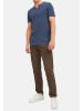 Jack & Jones T-Shirt Split in Blau / beige / grün